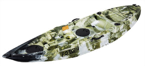 Force Andara 1 Person Fishing Kayak - Χακί Παραλλαγής (Χακί/Λευκό)