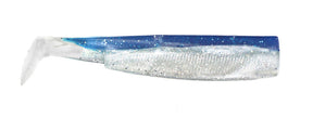 FIIISH BLACK MINNOW SILICONE ARTIFICIAL FISH No.3 120mm 6gr-50gr (SET OF 3) - BM004 (Bleu)